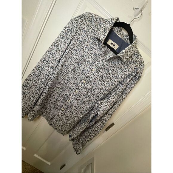 Joseph Abboud floral button down shirt XXL - Picture 1 of 9